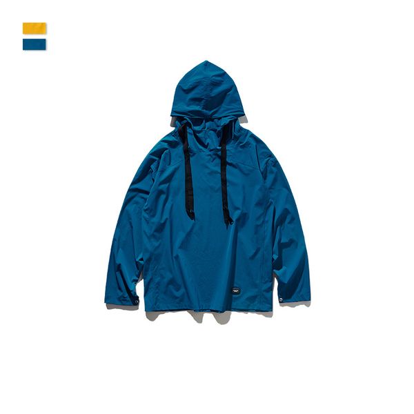 vimass street jacket 2020 autumn men's hooded jacket slim long sleeve men's fashion windbreaker coat brand clothing direct, Black;brown